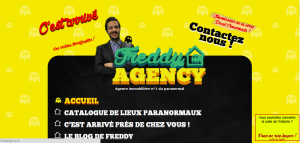 Le site de Freddy Agency - Haut en couleur ! 